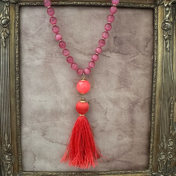 KATE SPADE • Swing of Things Tassel Necklace - Picture 5 of 5